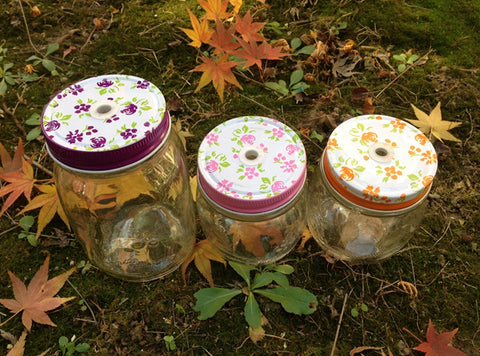 Flower Jar Lids