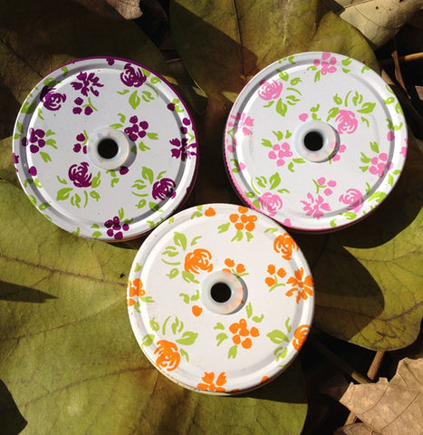 Flower Jar Lids