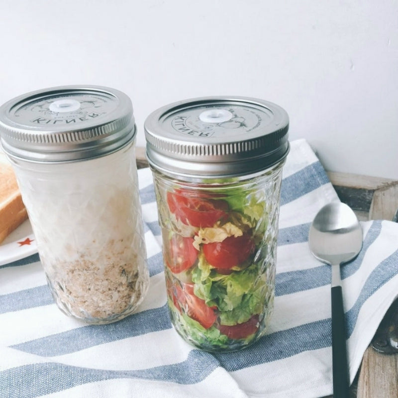 Diamond Lattice Mason Jar