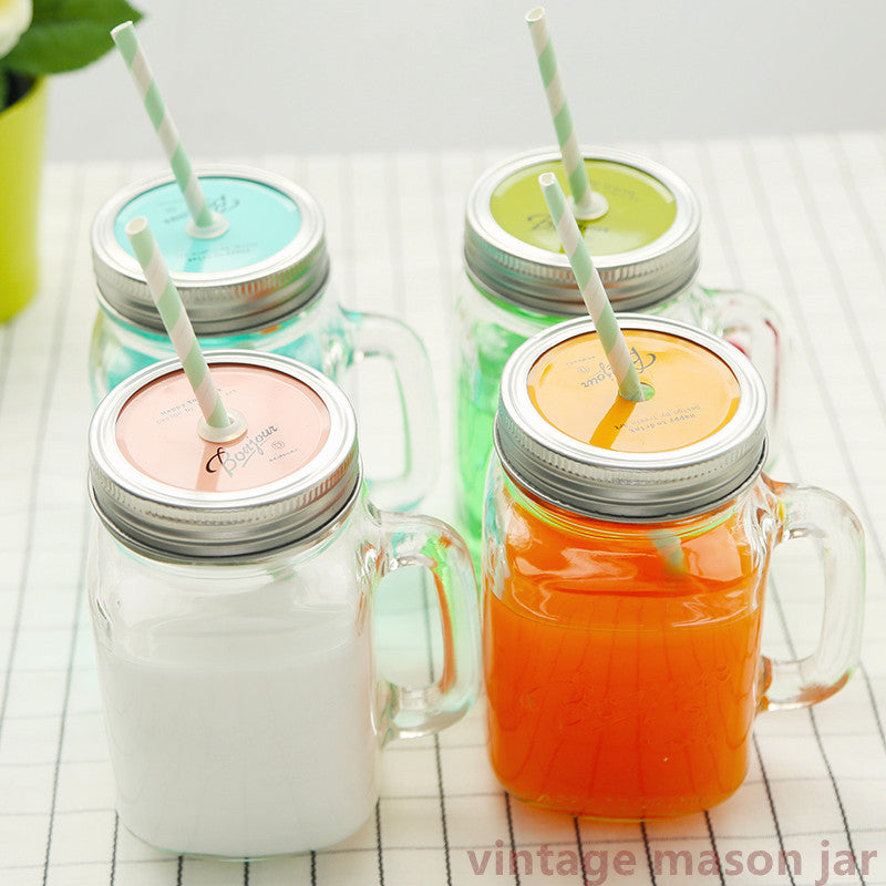 Cute Water Bottles Mason Jar Mug