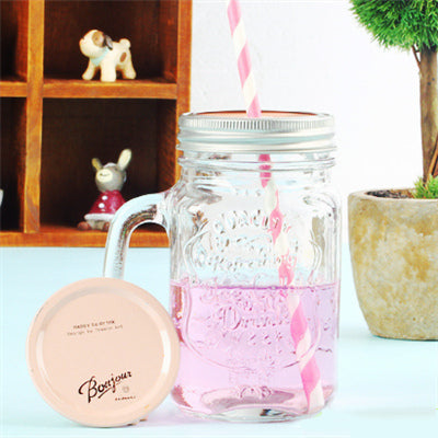 Cute Water Bottles Mason Jar Mug