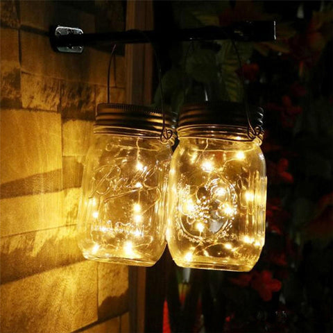 Solar Powered For Mason Jar